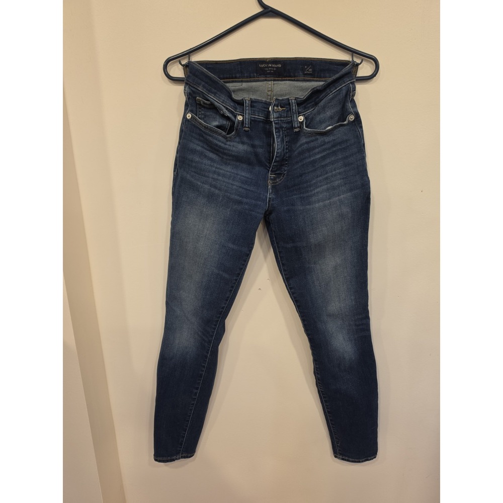 Lucky Brand Women's Jeans, Size 6/28,‎ Regular Fit, Dark Wash, Mid-Rise